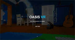 Desktop Screenshot of oasis-vr.com